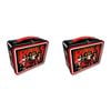 2PK Aquarius Tin Carry All Kiss Fun Box Food Storage Lunchbox