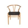 Sk Designer Living | Replica Hans Wegner Wishbone Chair - Natural & Black