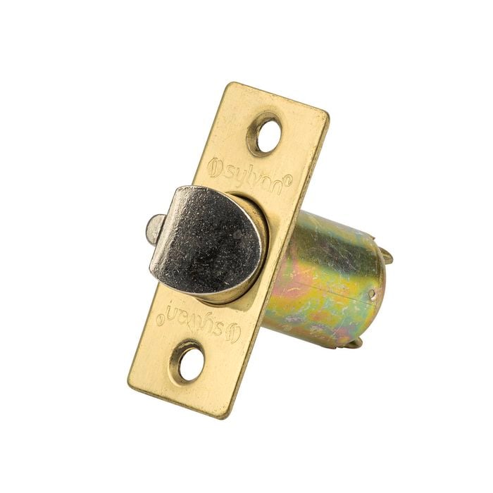 Sylvan 70mm Polished Brass Cylindrical Entrance Latch Deadlock