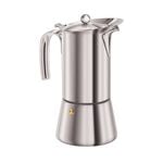 Euroline 6 Espresso Cup 360ml Stainless Steel Coffee Maker - Silver