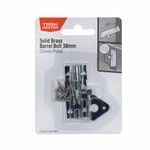 Taskmaster 38mm Chrome Plated Barrel Bolt