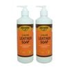 2PK Equinade Liquid Leather Soap Cleaner & Conditioner W/ Pump 500ml