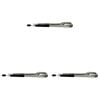 3PK Appetito Heavy Duty Stainless Steel Tongs w/Rubber Grip & Locking Ring 30cm