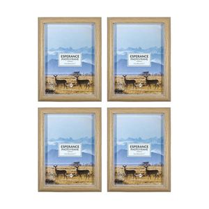 4x UNIGIFT Esperance Portrait Landscape Picture 5x7" Photo Frame 13x18cm