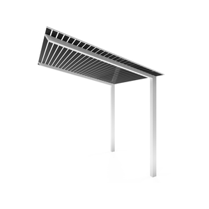 Exterior Life 4.5m Hollywood Pearl White/Black Pergola