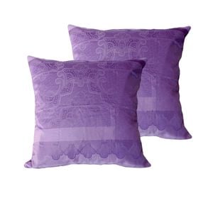 Bianca Pair of European Pillowcases Trendon Purple
