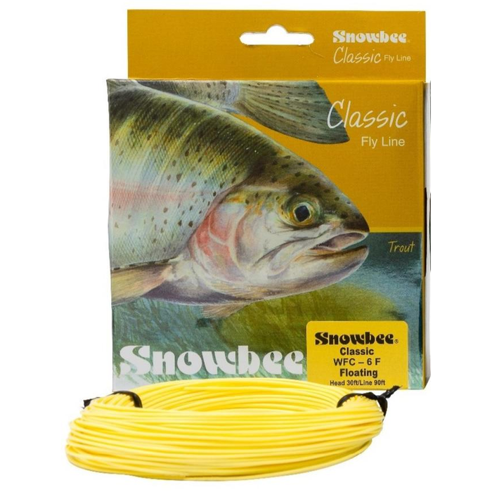 Snowbee Classic 90' Floating Fly Fishing Line Pale Yellow WFC6F