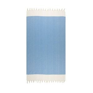 Pale Blue Turkish Beach Towel - 100cm x 160cm