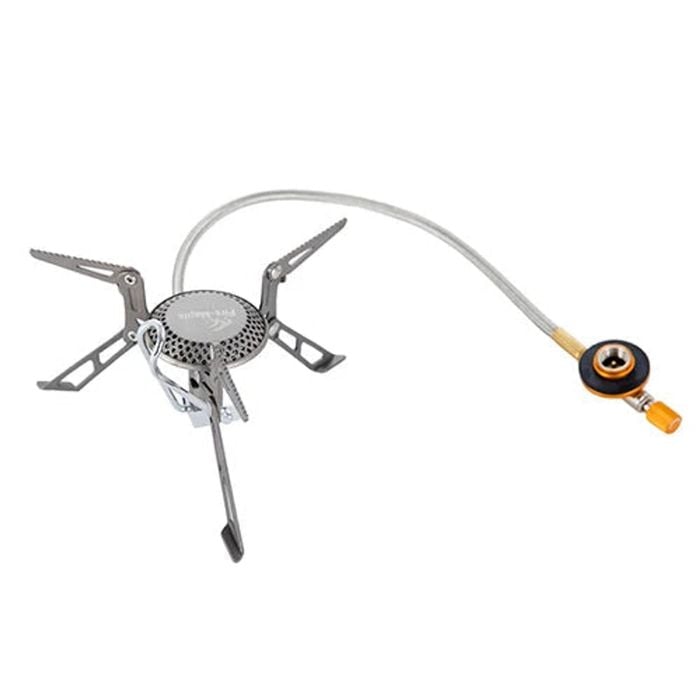 NNEOBA Titanium Blade 2 Camping Gas Stove Silver