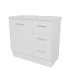 New England Joinery 900mm King Alpha Top Floor Standing Vanity