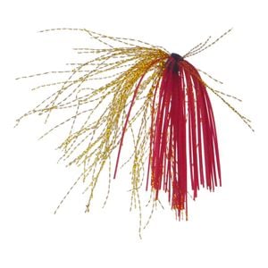 Dekoi Krystal Jigging Skirts, Red Neon, 3 Pack