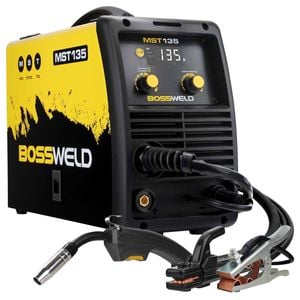Bossweld MST135 135A MIG Stick and TIG Inverter Welder