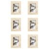 6PK Unigift Coastline Home Photo/Picture Frame 10x15cm Assorted