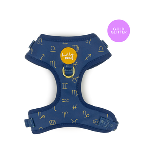 Holly & Co  Zodiac Medium Blue Stylish Dog Harness