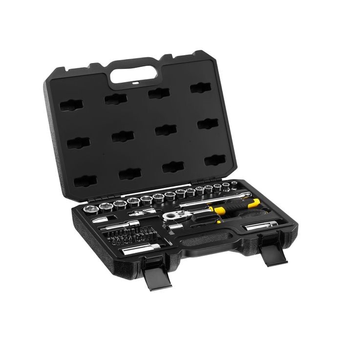Stanley 45 Piece Socket Set 3/8 Drive Metric 