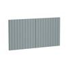 Kaboodle 1000mm Kaleo V-Groove Fridge Cabinet Doors - 2 Pack