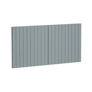 Kaboodle 1000mm Kaleo V-Groove Fridge Cabinet Doors - 2 Pack