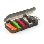 Splendid Living 35Pcs Fishing Lure Tackle Box Kit Fake Bait Soft Bionic Hooks