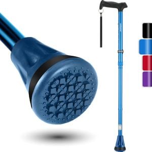 Rehand All TerrainWalking Cane for Seniors & Adults (Pink)