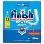 Finish Power Essential Lemon Sparkle Dishwashing Tablets - 52 Pack