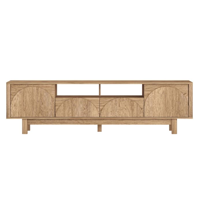 Cosmoliving Arched TV Entertainment Unit TV Cabinet 180 CM