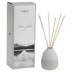 Bramble Bay Nordic Cedar Lakes Diffuser Home Fragrance Grey