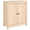 vidaXL Solid Wood Pine Sideboard Storage Side Cabinet Cupboard Home Organiser
