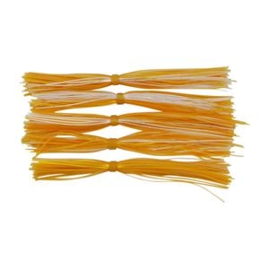 Dekoi Lure Skirts, Gold Shine, 5 Pack