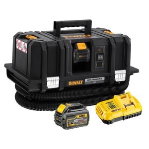 DeWALT 54V FlexVolt XR Cordless M-Class Wet/Dry Vacuum Dust Extractor Kit DCV586MT2-XE