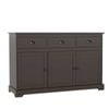 Costway Kitchen Buffet Sideboard Storage Cabinet Console Table Brown