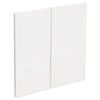 Kaboodle 600mm Gloss White Modern Rangehood Doors - 2 Pack