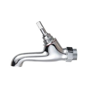 Shaw & Mason Chrome Plated 45° Male Bib Pillar Tap