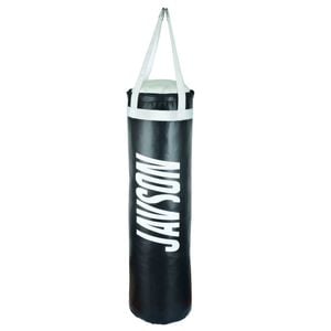 Javson Punching bag FILLED Boxing MMA 6 feet or 183 cm - Black / White