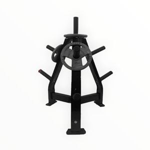7 Pin Vertical Weight Plate Tree Barbell Storage Rack