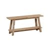 Safara solid recycled teak bench 100 cm