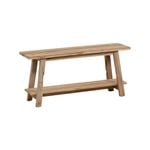 Safara solid recycled teak bench 100 cm