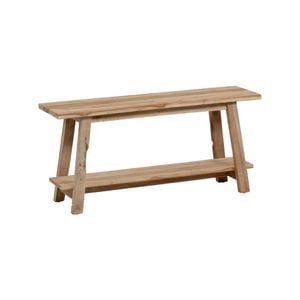 Safara solid recycled teak bench 100 cm