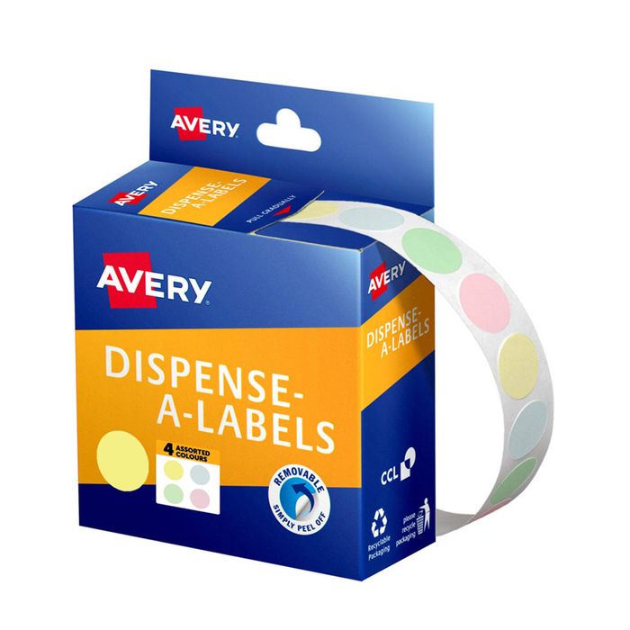 Avery Dispenser Dot Stickers (Pack of 600)