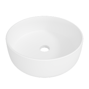 New England Joinery 360mm Matt White Allure Raked Basin