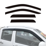 AUSGO Luxury Weather Shields for Great Wall Steed Dual Cab 2016-2020 Weathershields Window Visors Wind Deflectors