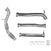 Ignite Exhausts Turbo Back For Ford Ranger Px2/px3 3.2l Cat & Diff Dump Pipe Raw Aluminised Steel