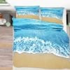 3D Sea Waves 266 Bed Pillowcases Quilt Queen Size