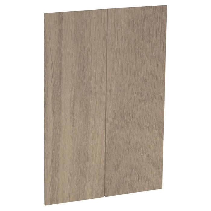Kaboodle 900mm Maplenut Modern Medium Pantry Doors - 2 Pack
