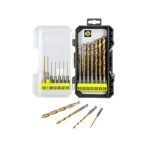 Ryobi 22 piece drill bit set hotsell