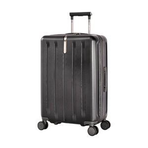 Eminent Kapstadt Hard Case Spinner Suitcase Travel Luggage Bag Black 66cm