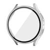 PC Full Cover Screen Glass Protector Shell Case - For Samsung Galaxy Watch 7th 40mm (Silver)
