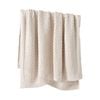 Bianca Sofala Throw Rug Polyester Chenille Cream