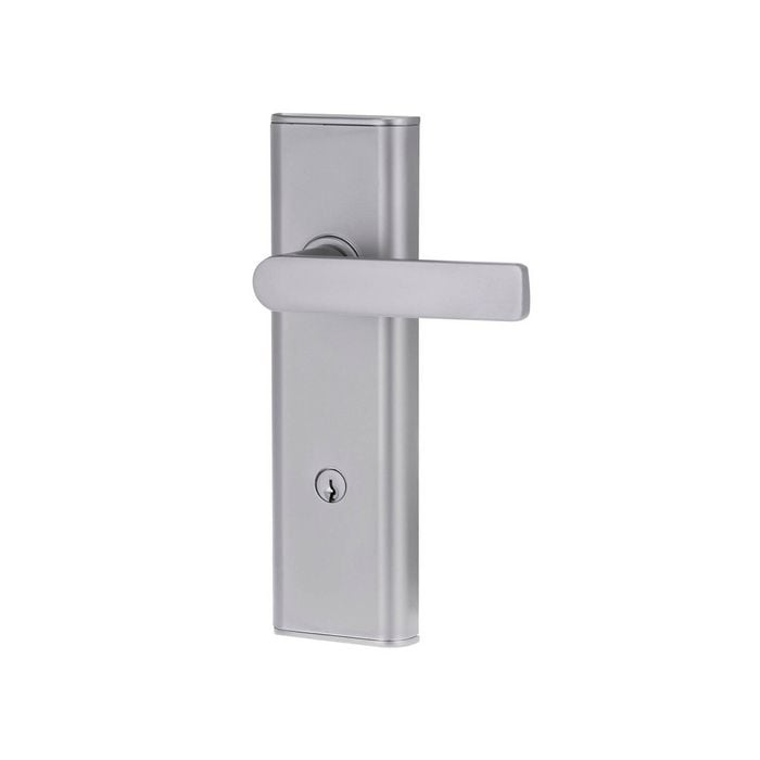 Lockwood Satin Chrome Pearl Nexion Vision Element Entrance Lockset