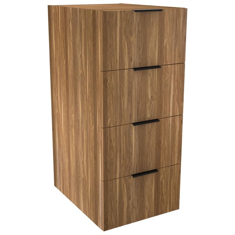Lugna 1024 x 450 x 580mm Cove 4 Drawer Ready to Assemble Unit