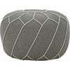 Modern Furniture SATURN Ottoman - 61cm - Grey